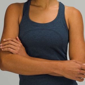Lululemon Swiftly Tech Racerback Tank Top 2.0 *Race Length
True Navy / Iron Blue